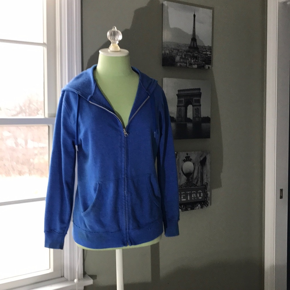 Blue sweatshirt